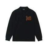 Fire beast long sleeve polo