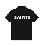 Bold saints zip polo