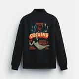 Addict half zipper sweatshirt
