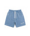 Basics washed embroided shorts
