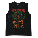 Forbidden fruit stone washed tank top