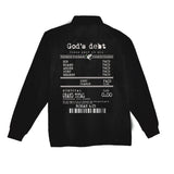 God’s debt long sleeve polo