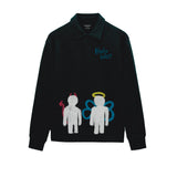 Holyshit long sleeve polo