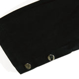 SOLID BLACK TWILL JACKET
