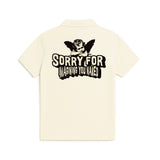 Truly sorry zip polo