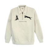 Natural selection half zipper sweatshirt