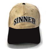 SINNER dual tone cap