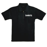 Saints signature og zip polo
