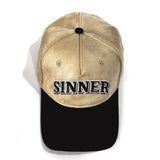 SINNER dual tone cap