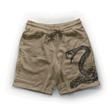 Cobra  unisex beige shorts
