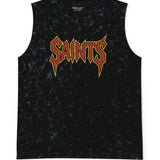 Spooky saints stone wash tanktop