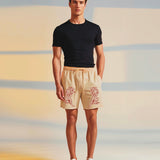 redtiger  unisex beige shorts