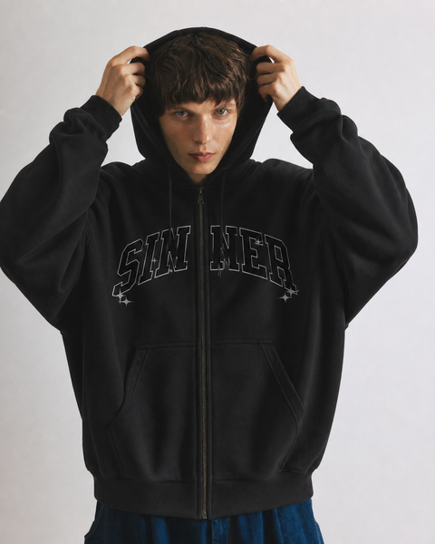 Zip-up hoodie
