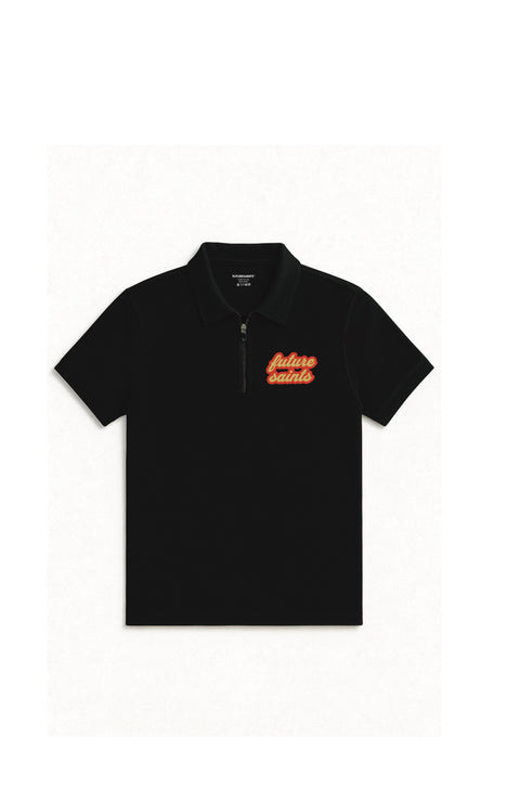 Addict zip polo