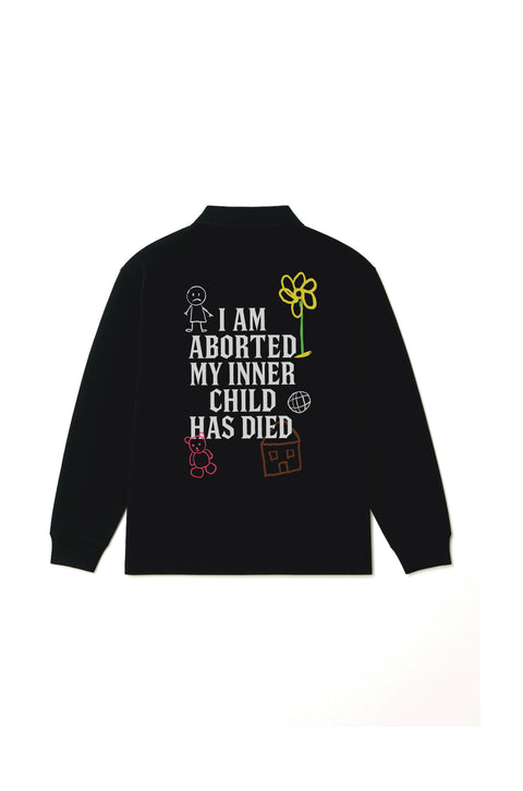 Inner child long sleeve polo