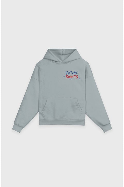 No hesitation box fit hoodie