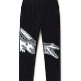 Alligator loose fit cotton pants