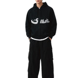 The saints zipup hoodie