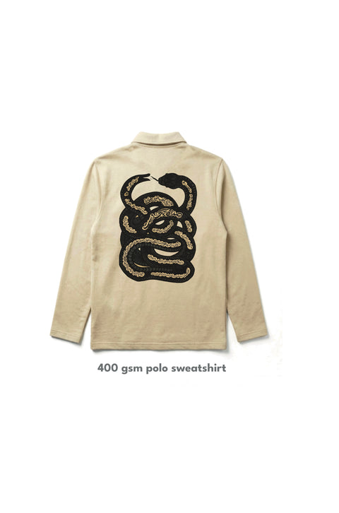 Bsnake polo sweatshirt