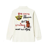 All about cats long sleeve polo