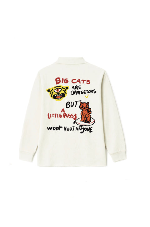 All about cats long sleeve polo