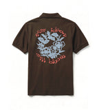 New era brown polo