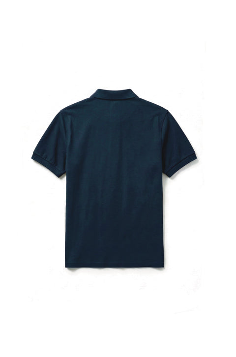 Embroidered saints navy polo