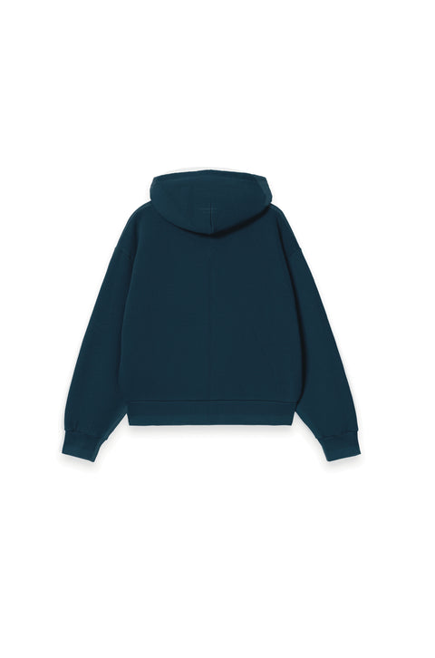 signature blue zipup hoodie