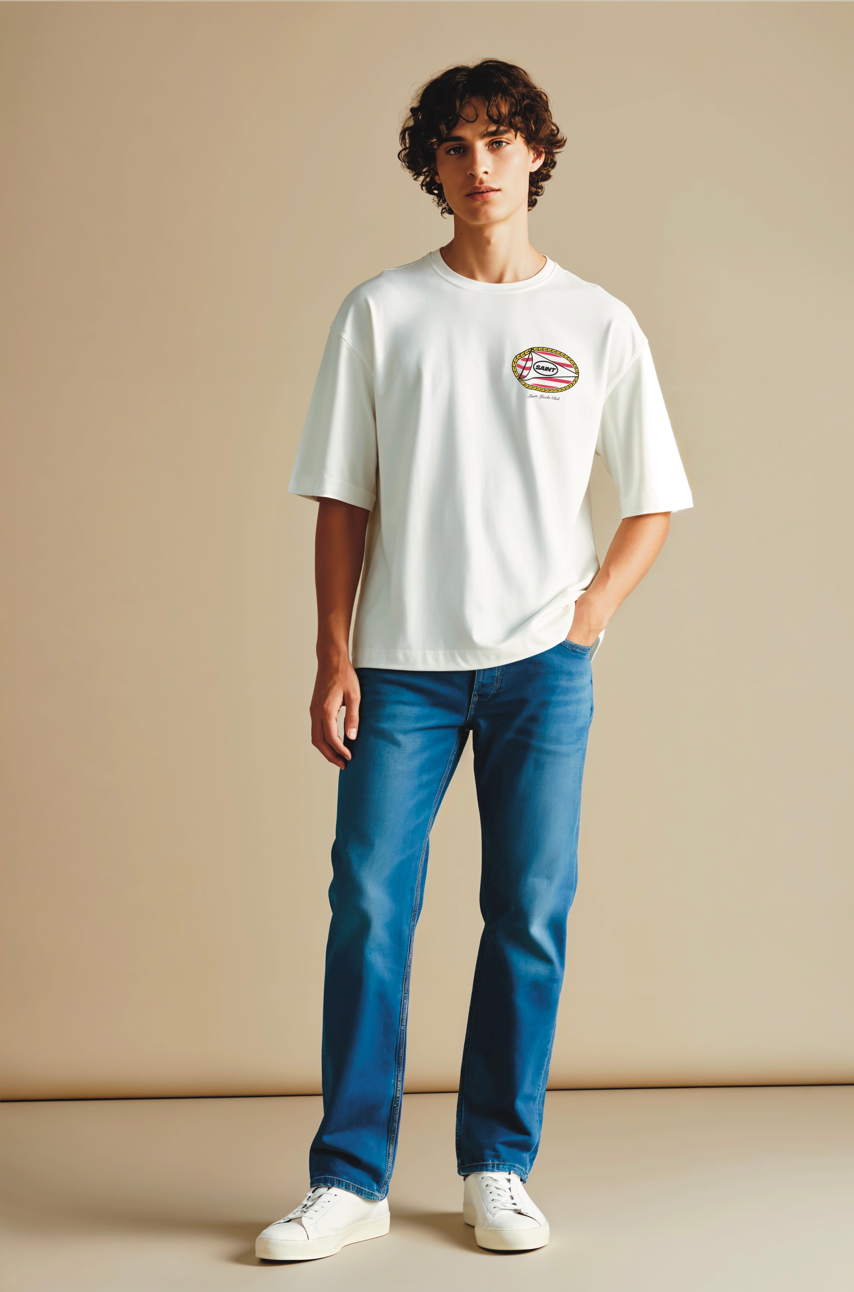 yacht club oversized tshirt - Main Image