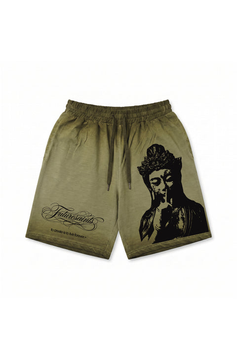 The enlightened one unisex shorts