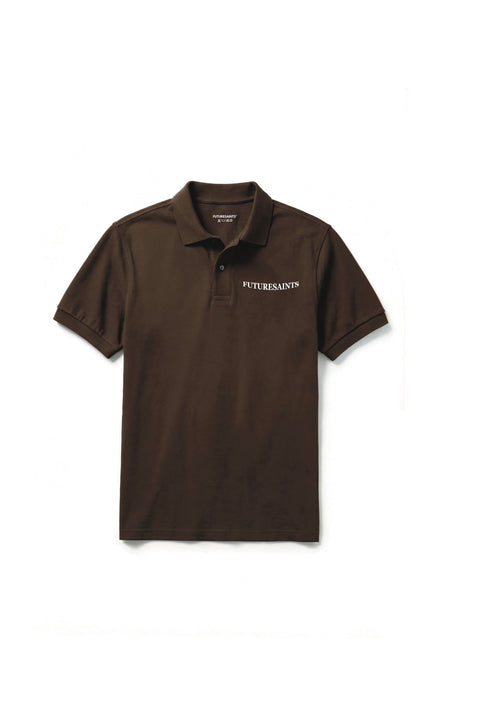 Climbing cat brown polo
