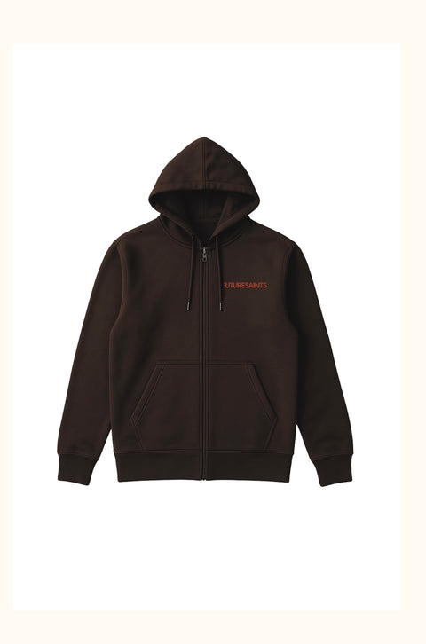 Cage zipup hoodie