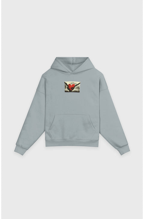 Canvas box fit hoodie
