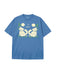 Twin cats oversized tshirt