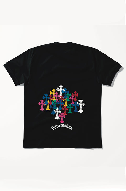 Saints cross oversized tshirts