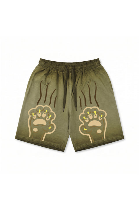 Furry Claws unisex shorts