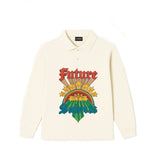 3D saints long sleeve polo