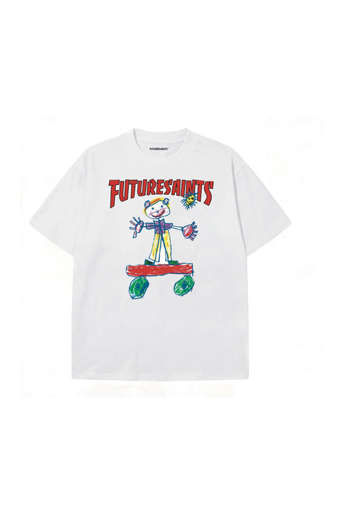 Crazy crayons oversized tshirt