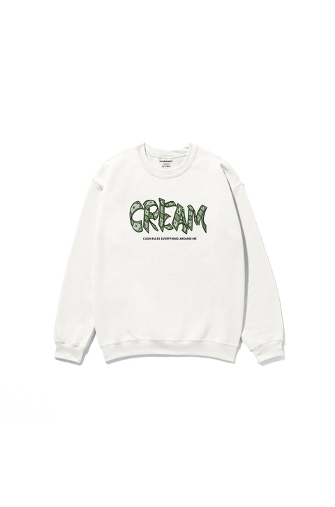 Cream sweatshirt