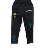 Cross loose fit cotton pants