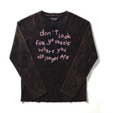 no longer boxy waffle tee