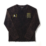 Chaos & Order boxy waffle tee