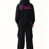 Precautions zipup hoodie