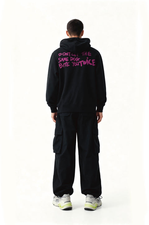 Precautions zipup hoodie