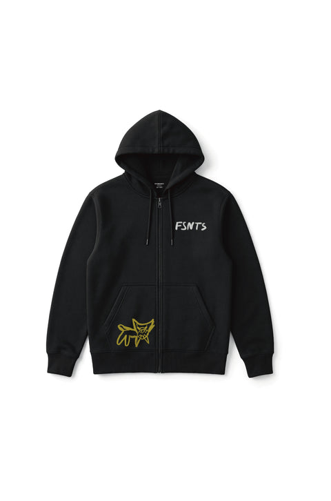 Precautions zipup hoodie