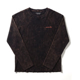 signature waffle embroidered boxy tee