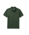 Embroidered saints green polo