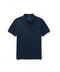 Embroidered saints navy polo