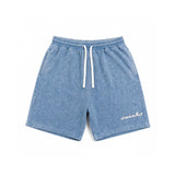 Basics washed embroidered shorts