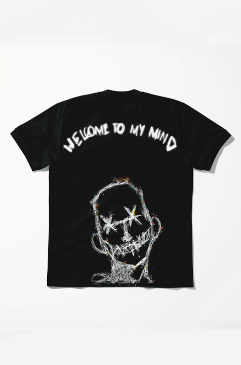 Evil mind oversized tshirt